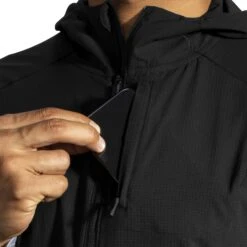 Brooks Canopy Mens Running Jacket -Pulley Shop 21896 BLACK001 2