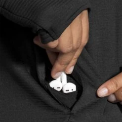 Brooks Notch Thermal Womens Long Sleeve Running Shirt -Pulley Shop 22124 BLACK001 3