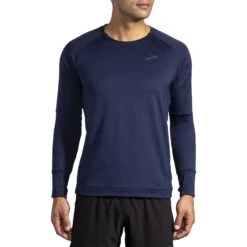 Brooks Notch Thermal Mens Long Sleeve Running Shirt 14 Brooks Notch Thermal Mens Long Sleeve Running Shirt -Pulley Shop 22125 NAVY451 46940246 861a 427b 8363 67762a30f474