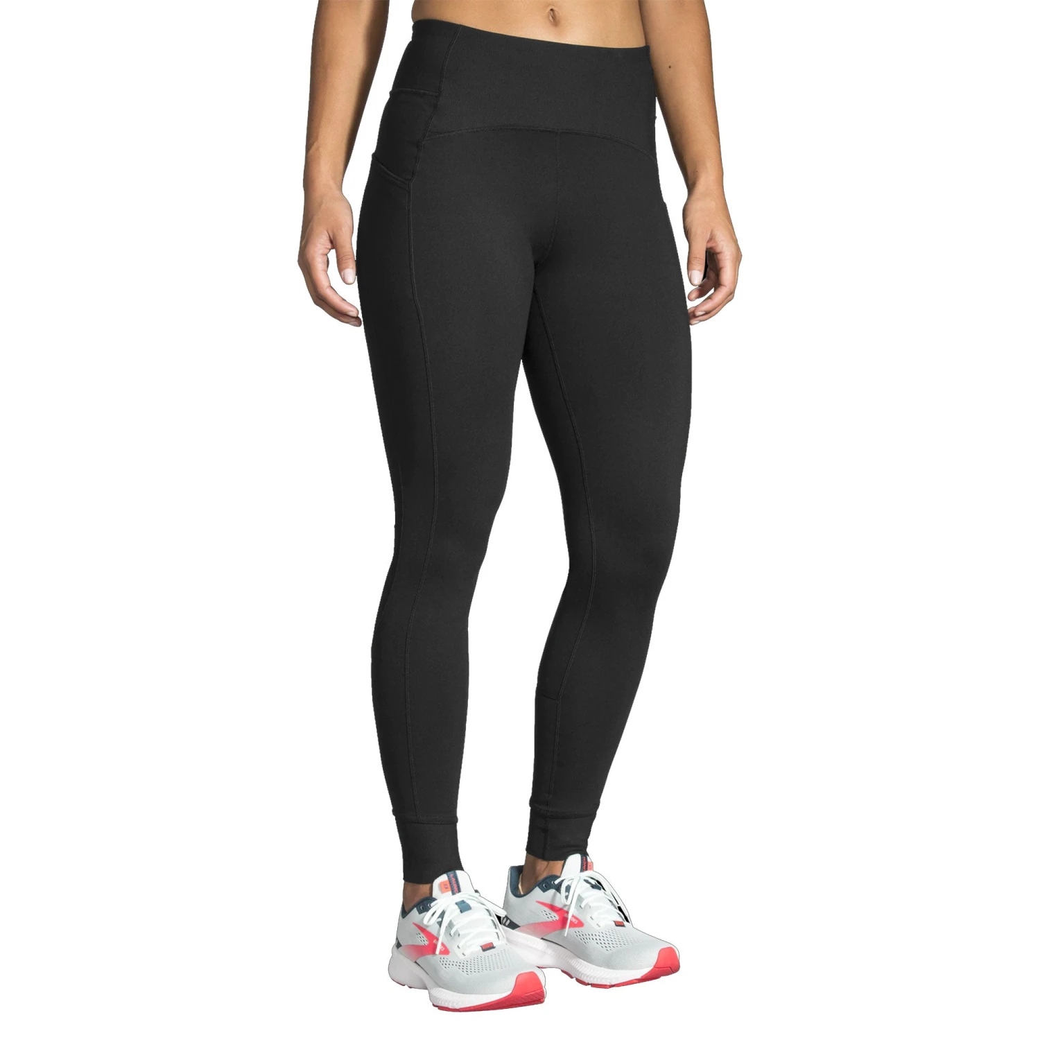 Brooks Momentum Thermal Black Womens Running Tights 3 Brooks Momentum Thermal Black Womens Running Tights