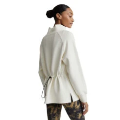 Varley Arcola Womens Sweatshirt -Pulley Shop 22830 EGRET 1 c85ea014 5717 4fdd afbe 133359958cea