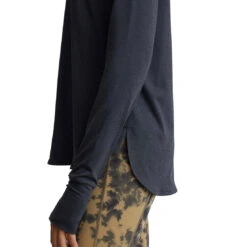 Varley Kearney Slate Marl Womens Long Sleeve Shirt -Pulley Shop 22834 SLATEMARL 3