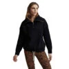 Varley Rogers Black Womens 1/2 Zip Pullover -Pulley Shop 22838 BLACK f7294eb2 cbf7 418d 92f1 54f2b7e141ad