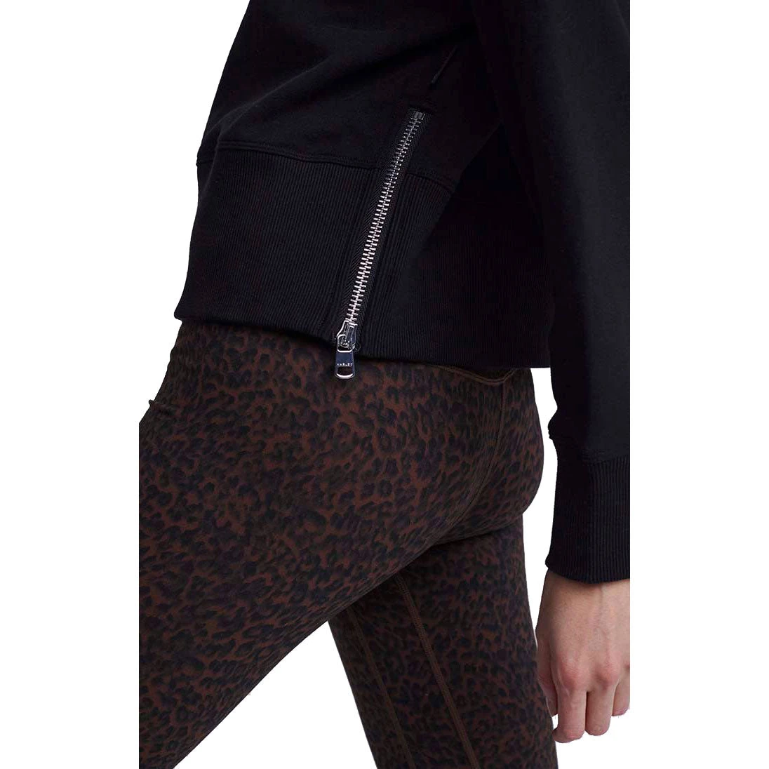 Varley Eton Black Womens Sweatshirt 4 Varley Eton Black Womens Sweatshirt - Image 2