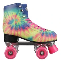 Fit-Tru Cruze Quad TieDye Womens Roller Skates -Pulley Shop 24383 MULTI 7