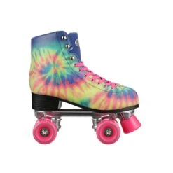 Fit-Tru Cruze Quad TieDye Womens Roller Skates -Pulley Shop 24383 MULTI spin1