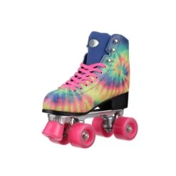 Fit-Tru Cruze Quad TieDye Womens Roller Skates -Pulley Shop 24383 MULTI spin10