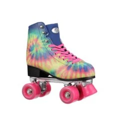 Fit-Tru Cruze Quad TieDye Womens Roller Skates -Pulley Shop 24383 MULTI spin3