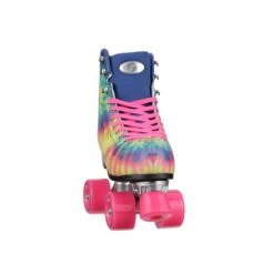 Fit-Tru Cruze Quad TieDye Womens Roller Skates -Pulley Shop 24383 MULTI spin6