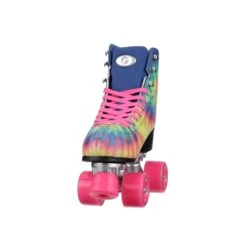 Fit-Tru Cruze Quad TieDye Womens Roller Skates -Pulley Shop 24383 MULTI spin8