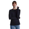 Varley Clara Womens Long Sleeve Shirt -Pulley Shop 24456 BLACK e8b3c742 2d1d 4d19 b013 5b31e2446943