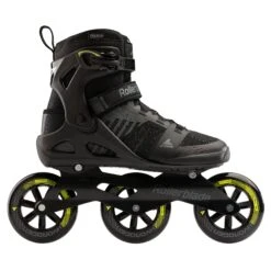 Rollerblade Macroblade 110 3WD Mens Inline Skates -Pulley Shop 25357 BLACKLIME 3