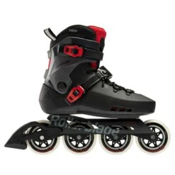 Rollerblade Maxxum XT Mens Fitness Inline Skates -Pulley Shop 25538 BLACKRED 3