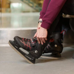 K2 F.I.T. Ice Mens Ice Skates 2022 9 K2 F.I.T. Ice Mens Ice Skates 2022 -Pulley Shop 25838 BLACKRED 3