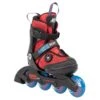 K2 Raider Boa Red Boys Adjustable Inline Skates (Size 1-5 NEW Open Box) -Pulley Shop 27588 REDBLUE