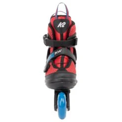 K2 Raider Boa Red Boys Adjustable Inline Skates (Size 1-5 NEW Open Box) -Pulley Shop 27588 REDBLUE 2