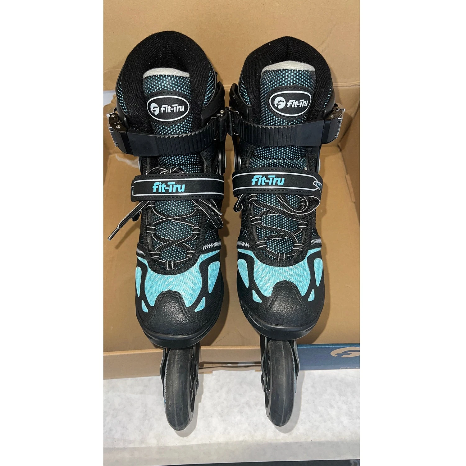 Fit-Tru Cruze 84 Blue Womens Inline Skates (Size 7 - Lightly Used) 5 Fit-Tru Cruze 84 Blue Womens Inline Skates (Size 7 - Lightly Used) - Image 3