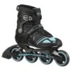 Fit-Tru Cruze 84 Blue Womens Inline Skates (Size 9 Gently Used) -Pulley Shop 27789 BLKBLUGRY