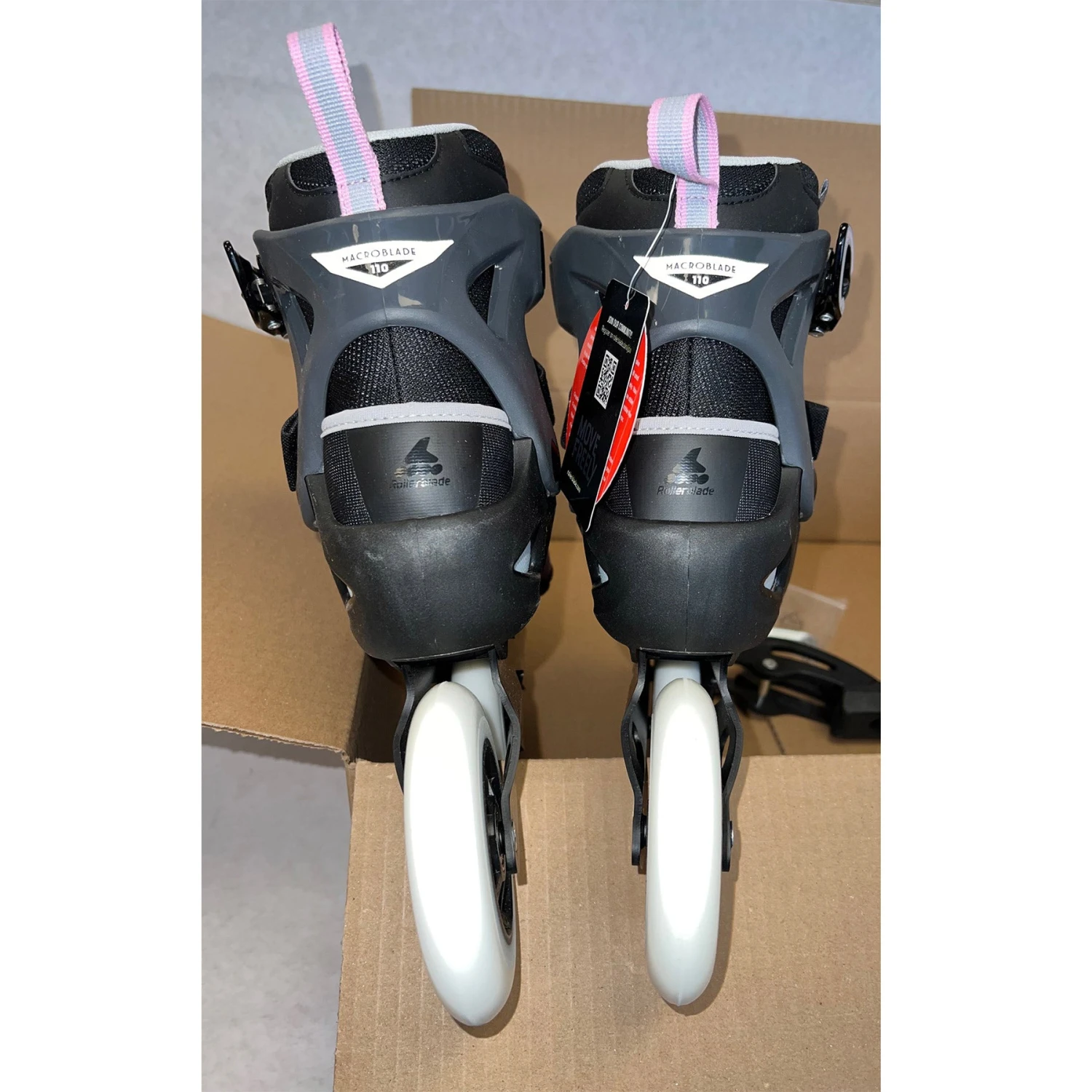 Rollerblade Macroblade 110 3WD Womens Inline Skates (Size 9 NEW Open Box) 6 Rollerblade Macroblade 110 3WD Womens Inline Skates (Size 9 NEW Open Box) - Image 4