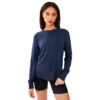 Splits 59 Warm Up Fleece Womens Sweatshirt -Pulley Shop 28601 INDIGO
