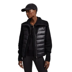 Varley Montrose Zip Through Womens Jacket -Pulley Shop 28677 BLACK 2