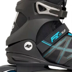 K2 F.I.T. 80 BOA Black/Blue Mens Inline Skates -Pulley Shop 28903 BLACKBLUE 2