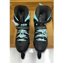 Bladerunner By Rollerblade Formula 100 Womens Inline Skate - Lightly Used Size 9 -Pulley Shop 29850 BLACKBLUE 2