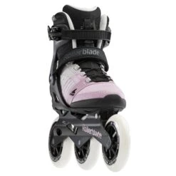 Rollerblade Macroblade 110 3WD Womens Inline Skates - (Size 10.5 NEW/Open Box) -Pulley Shop 30141 BLKGRYPINK 2