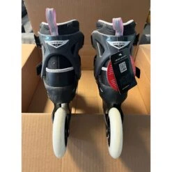 Rollerblade Macroblade 110 3WD Womens Inline Skates 2021 - (Size 7 Lightly Used) -Pulley Shop 30143 BLKGRYPINK 2 8c0416c0 a086 46a3 aaee 42f9be2e9209