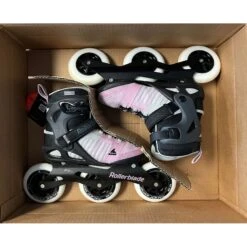 Rollerblade Macroblade 110 3WD Womens Inline Skates 2021 - (Size 7 Lightly Used) -Pulley Shop 30143 BLKGRYPINK 6 132fcbba edd9 4c4d 899a 4fc08e8ed56f