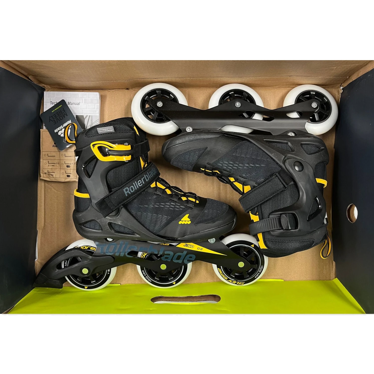 Rollerblade Macroblade 100 3WD Mens Inline Skates - (Size 8 Lightly Used) 8 Rollerblade Macroblade 100 3WD Mens Inline Skates - (Size 8 Lightly Used) - Image 6