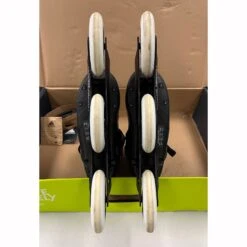 Rollerblade Macroblade 110 3WD Womens Inline Skates 2021 - (Size 8 Lightly Used) -Pulley Shop 30255 BLKGRYPINK 3 e5e5edb4 7ee2 49b6 bdbe 55d6cfafc251