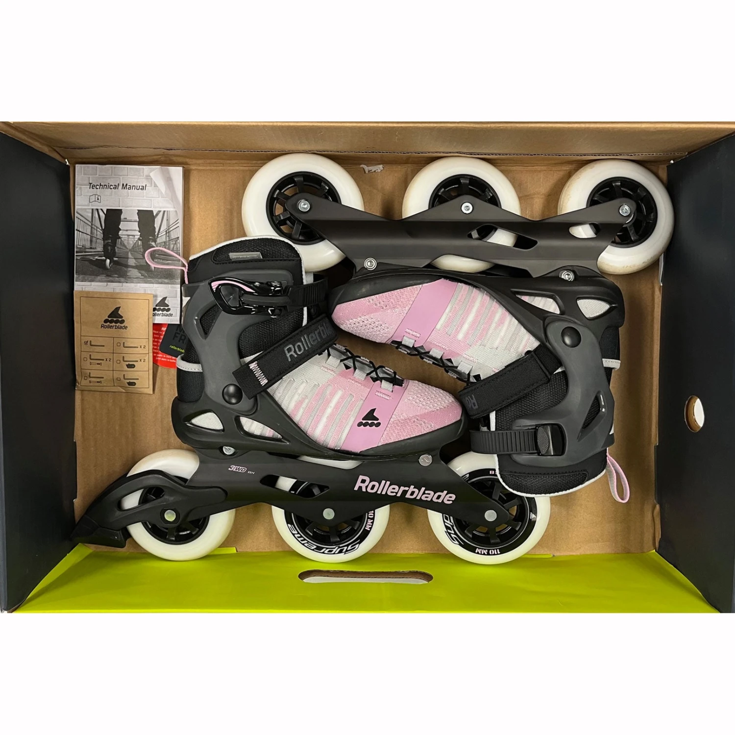 Rollerblade Macroblade 110 3WD Womens Inline Skates - (Size 7.5 Lightly Used) 9 Rollerblade Macroblade 110 3WD Womens Inline Skates - (Size 7.5 Lightly Used) - Image 7