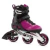 Rollerblade Macroblade 100 3WD Womens Inline Skates - (Size 9 Lightly Used) -Pulley Shop 30257 VIOLETBLACK
