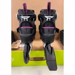 Rollerblade Macroblade 100 3WD Womens Inline Skates - (Size 9 Lightly Used) -Pulley Shop 30257 VIOLETBLACK 4