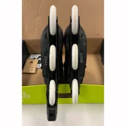 Rollerblade Macroblade 100 3WD Mens Inline Skates - (Size 10 Lightly Used) 12 Rollerblade Macroblade 100 3WD Mens Inline Skates - (Size 10 Lightly Used) -Pulley Shop 30260 BLACKYELLOW 3