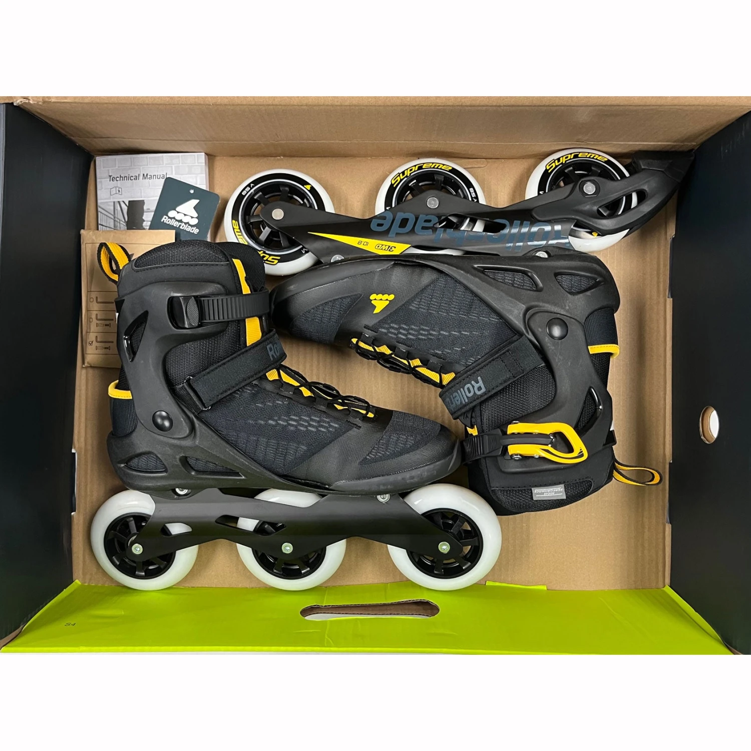 Rollerblade Macroblade 100 3WD Mens Inline Skates - (Size 10 Lightly Used) 8 Rollerblade Macroblade 100 3WD Mens Inline Skates - (Size 10 Lightly Used) - Image 6