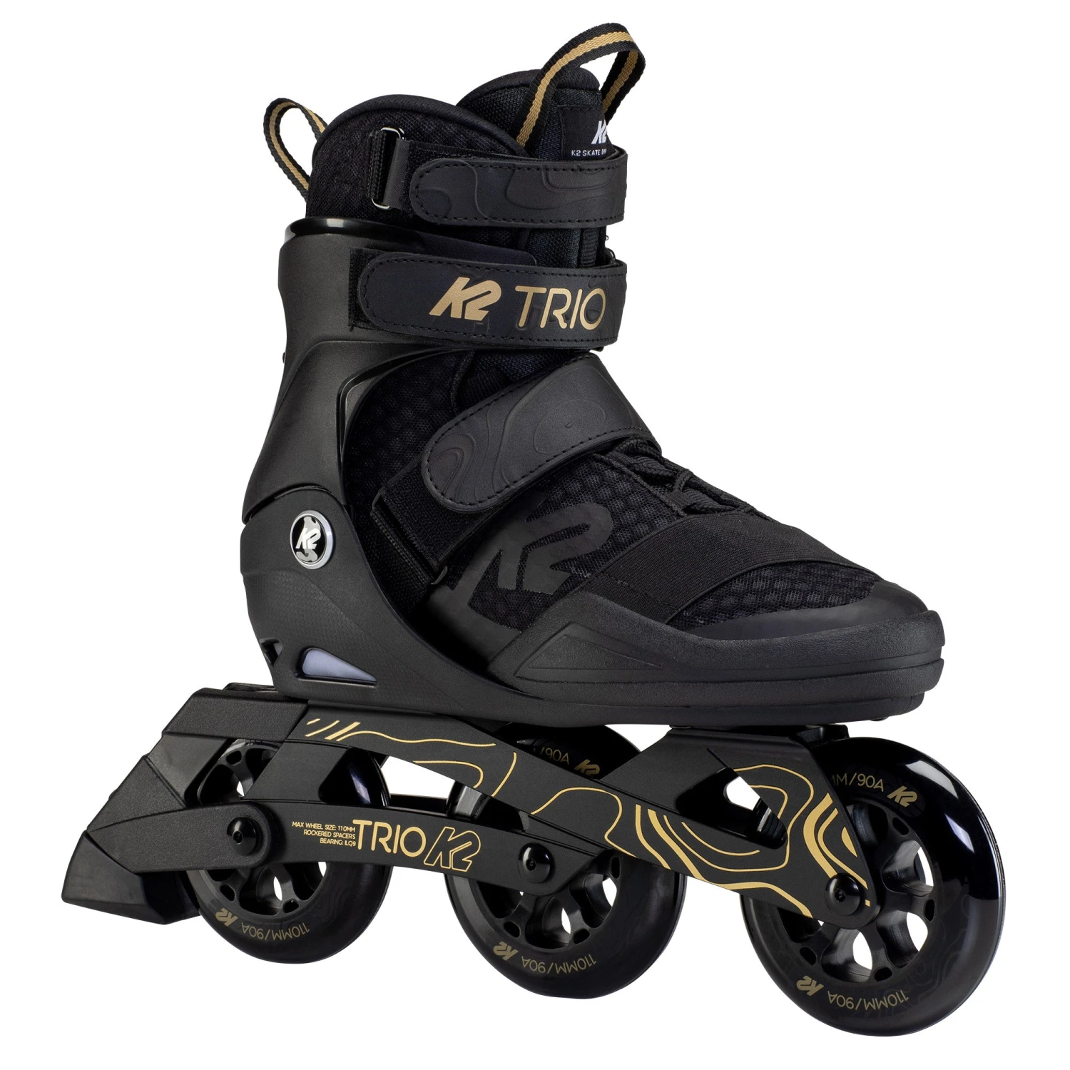 K2 Trio 110 Mens Urban Inline Skates - (Size 11 Lightly Used) 3 K2 Trio 110 Mens Urban Inline Skates - (Size 11 Lightly Used)