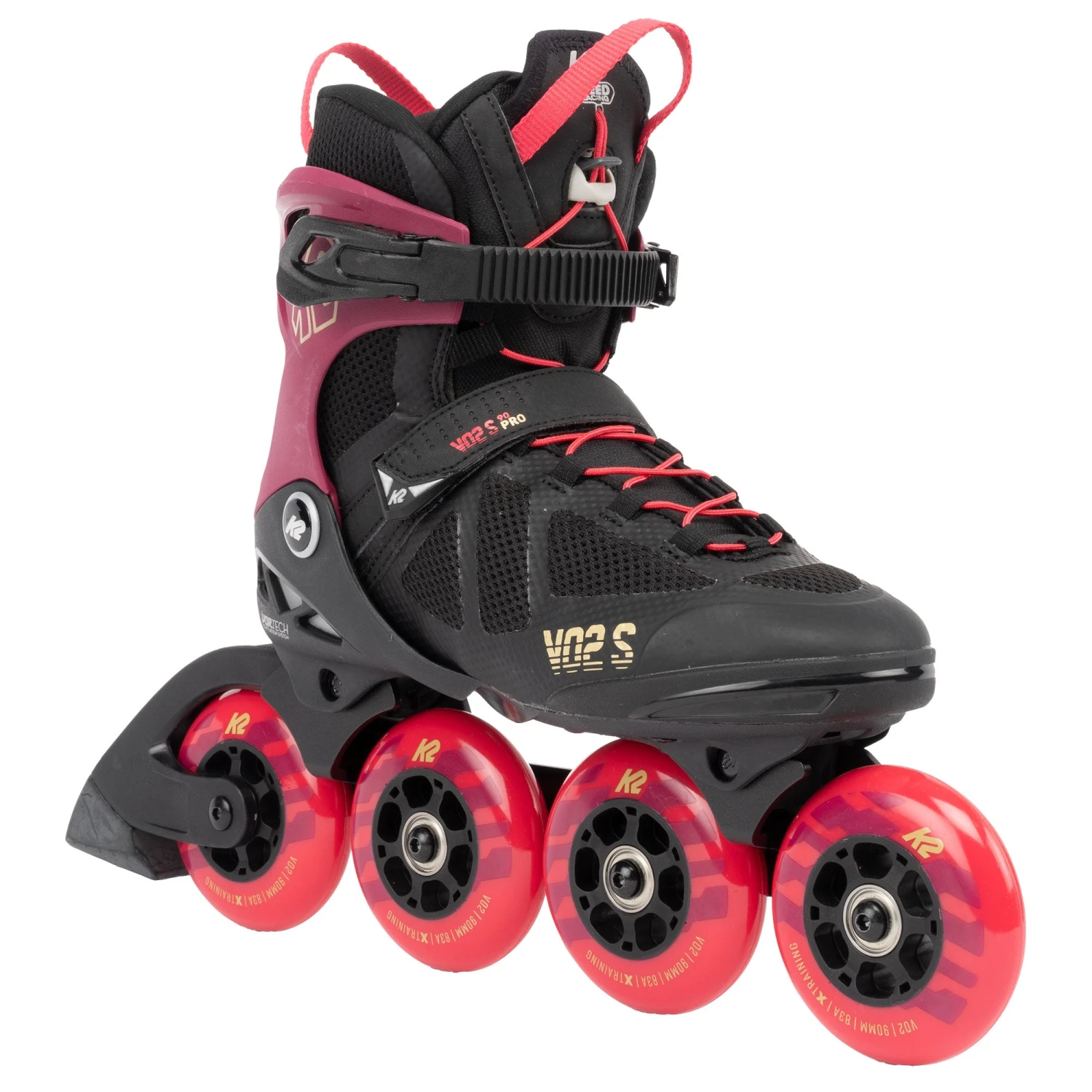 K2 VO2 S 90 Womens Inline Skates - (Size 6 NEW/Open Box) 3 K2 VO2 S 90 Womens Inline Skates - (Size 6 NEW/Open Box)