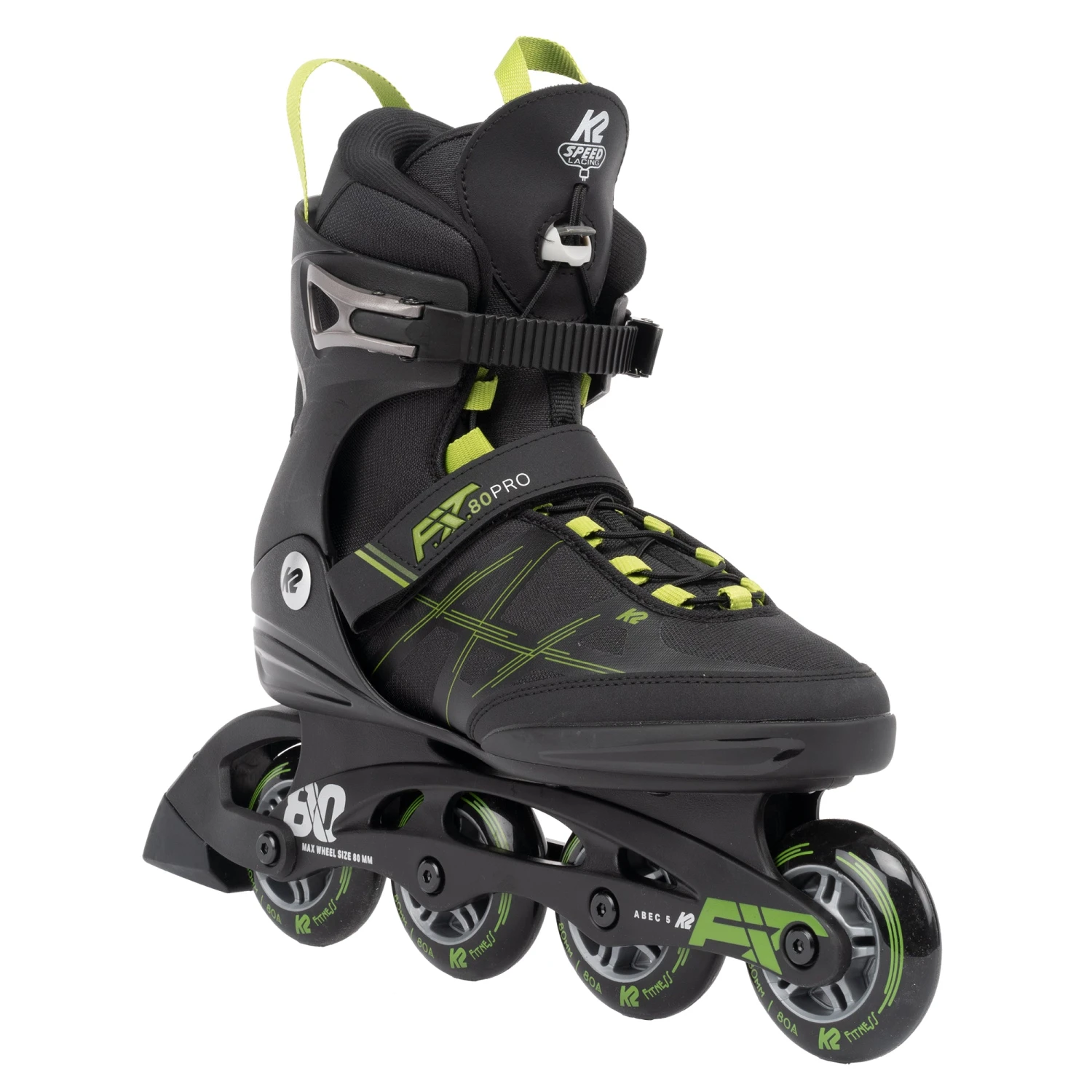 K2 F.I.T. 80 Pro Black Mens Inline Skates - (Size 12 Lightly Used) 3 K2 F.I.T. 80 Pro Black Mens Inline Skates - (Size 12 Lightly Used)
