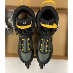 Used K2 F.I.T. 80 Boa Gray Mens Inline Skates - (Size 12- Lightly Used) -Pulley Shop 30373 GRAYMUSTARD 2 0d3cb068 e992 42cf 8a78 573d34a6032e