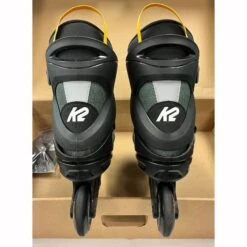Used K2 F.I.T. 80 Boa Gray Mens Inline Skates - (Size 12- Lightly Used) -Pulley Shop 30373 GRAYMUSTARD 3 868eb88a 27f9 4027 9116 4151e09a4f9c