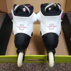 Rollerblade Twister Edge Womens Urban Inline Skates - (Size 7 Lightly Used) -Pulley Shop 30499 BLACKWHTMAG 3