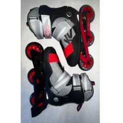 K2 Trio 100 Mens Urban Inline Skates - (Size 8.5 NEW/Open Box) -Pulley Shop 30506 GREYRED 5