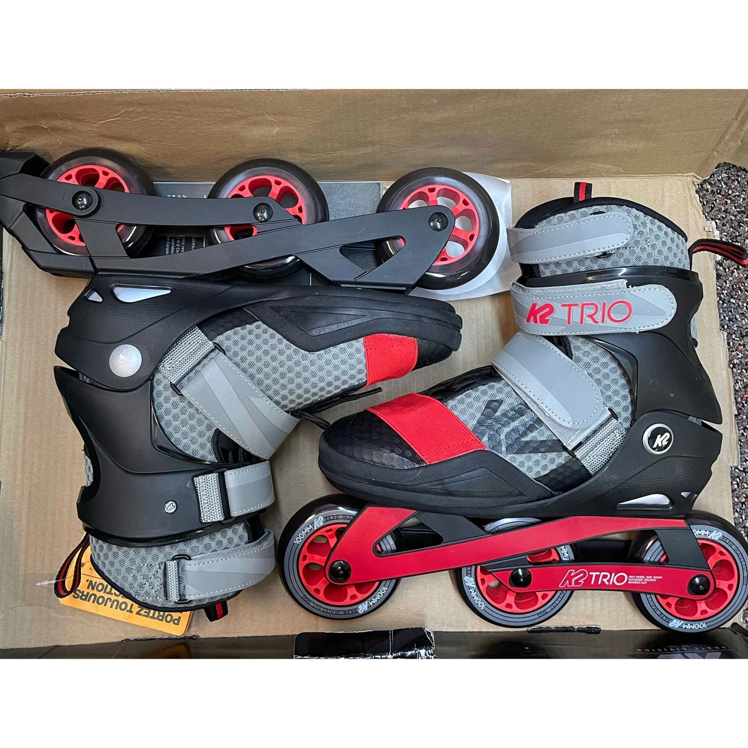 K2 Trio 100 Mens Urban Inline Skates - (Size 8 NEW/Open Box) 9 K2 Trio 100 Mens Urban Inline Skates - (Size 8 NEW/Open Box) - Image 7
