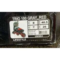 K2 Trio 100 Mens Urban Inline Skates - (Size 8 NEW/Open Box) 17 K2 Trio 100 Mens Urban Inline Skates - (Size 8 NEW/Open Box) -Pulley Shop 30547 GREYRED 7 91b64867 448f 4b9d 819a a312270faf87