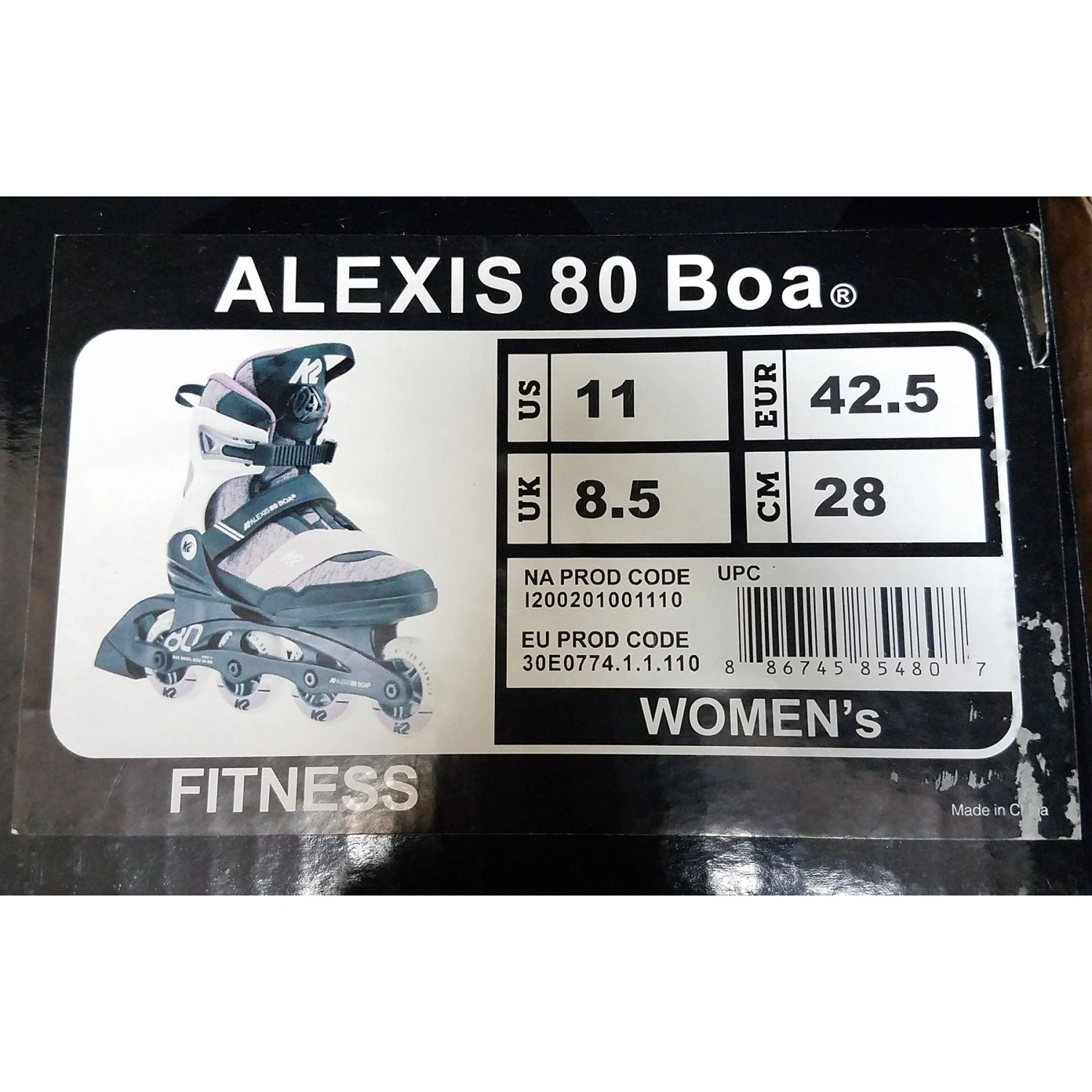 K2 Alexis 80 Boa Womens Inline Skates - (Size 11 Lightly Used) 13 K2 Alexis 80 Boa Womens Inline Skates - (Size 11 Lightly Used) - Image 11