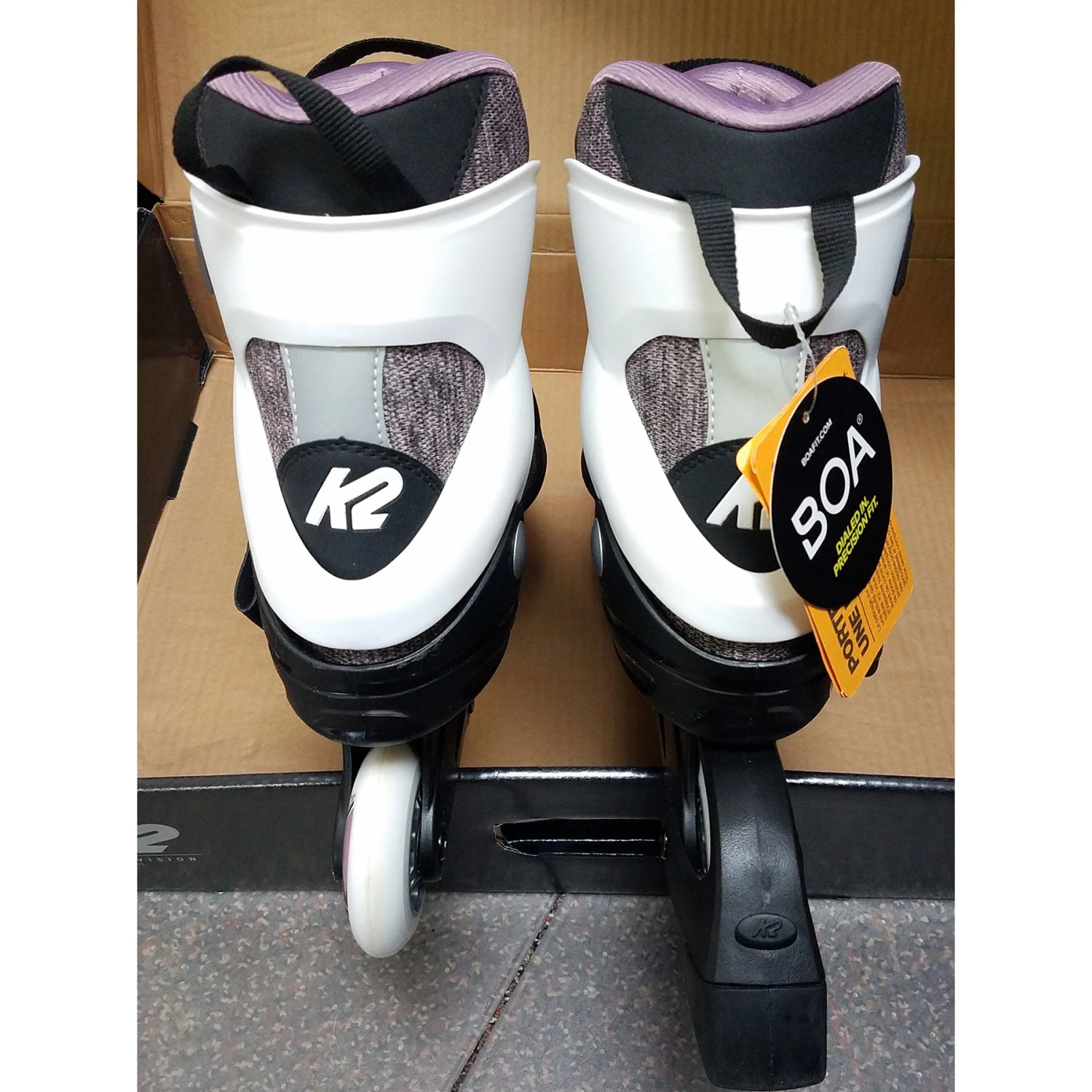 K2 Alexis 80 Boa Womens Inline Skates - (Size 11 Lightly Used) 6 K2 Alexis 80 Boa Womens Inline Skates - (Size 11 Lightly Used) - Image 4