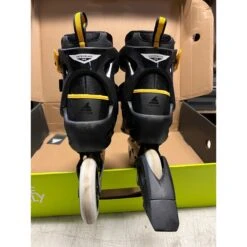 Rollerblade Macroblade 100 3WD Mens Inline Skates- Size 9 MILDLY USED -Pulley Shop 30844 BLACKYELLOW 2