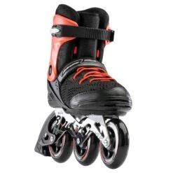 Rollerblade Bladerunner Formula 100 Mens Inline Skates - (Size 12 NEW/Open Box) -Pulley Shop 30853 BLACKRED 2
